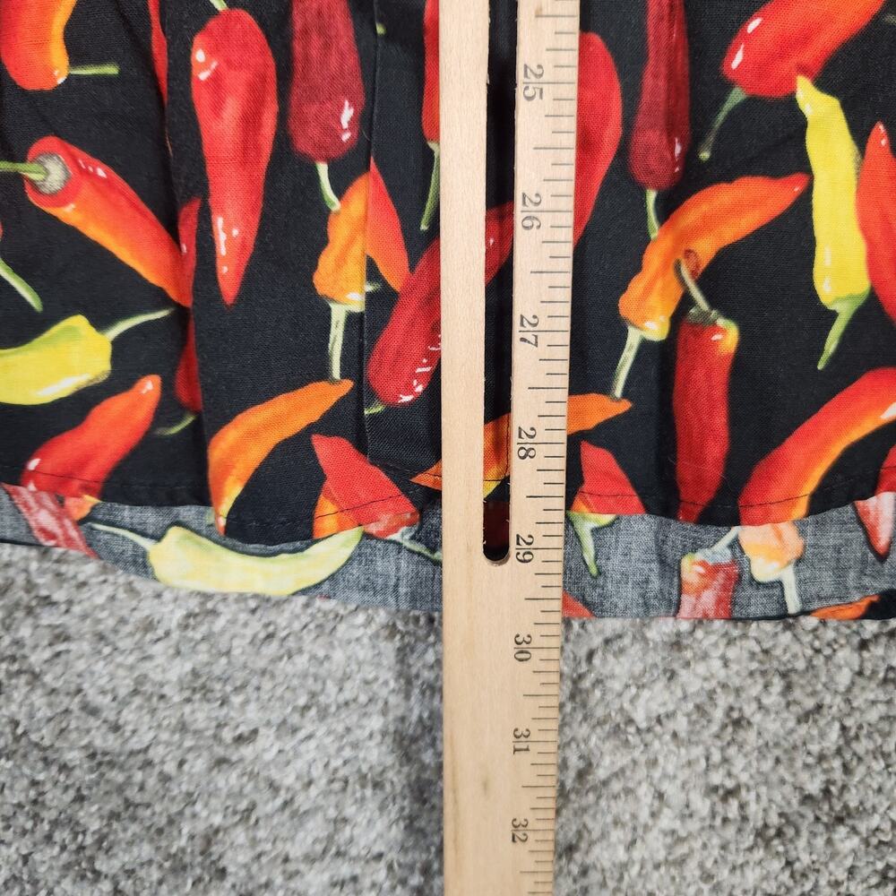 Vtg Johnny Cotton Hot Chili Peppers Button Down Shirt Mens Sz M Long Sleeve USA - Picture 11 of 11